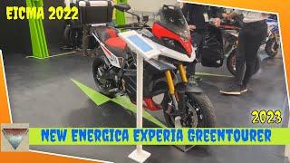 2023 New Energica Experia Greentourer Walkaround EICMA 2022 Fiera Milano Rho