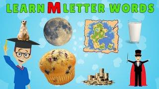 Fun ABCs Spelling for KIDS - Learn M Letter Words