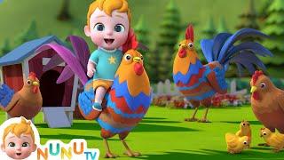 Chik Chik  Woof Woof   | Learn Animal Names + More Kids Songs | NuNu Tv Nursery Rhymes