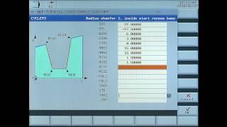 SINUMERIK 808D Tutorial Turning Part 15 - Cycle93 Groove