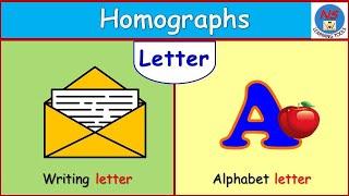 50 Homographs | Homographs list | Homographs With Pictures | What is Homograph? | 50 Homonyms