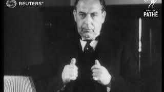 Sir John Anderson gives speech on national finances (1944)