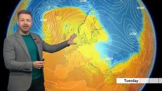 BBC News weather : This November could be similar to last November it was the hottest on record