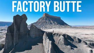 Factory Butte near Hanksville Utah - Step Into A Different World Of This Hidden Utah Gem