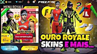 CORREE!! OURO ROYALE DA ATUALIZAÇÃO, PEGUE SUA SKIN? DUNK MASTER, NOVO CODIGUIN, NOVIDADES FREE FIRE