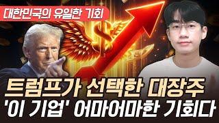 트럼프가 직접 선택한 '이 기업' 어마어마한 기회입니다 (트럼프 주식, 트럼프 수혜주)