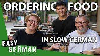 Ordering in a Restaurant in Slow German | Super Easy German 236