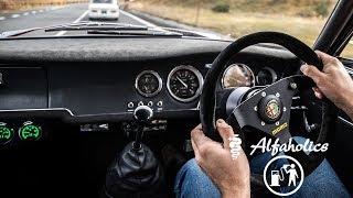 POV Drive to the top of STELVIO PASS in the Alfaholics GTA-R290