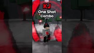 KJ One Shot Combo|| The Strongest Battleground #strongestbattlegrounds #roblox #pvp