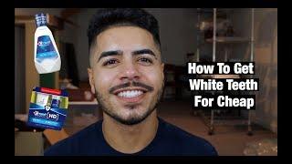 How I Get White Teeth For Cheap (No Whitestrips!)