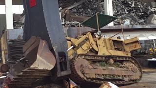 BULLDOZER SCRAPPING BY VTN SCRAP SHEAR CI7000