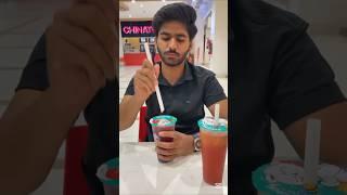 Trying boba tea for the first time #bobatea #Mustwatch