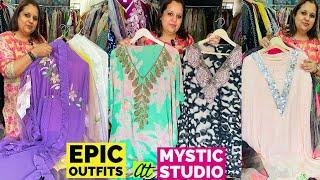 Epic Cord Sets, Stitched and Unstitched Suits, Kaftans, Bohemian Kurtis With Boho Bags at Mystic Stu