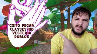 Como pegar Classes no Vesteria Roblox (Mage, Warrior e Hunter)