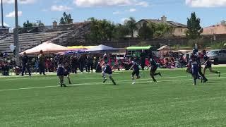 EOS Tournament Backbay vs Belmont Miah hard tackle, out of bounds