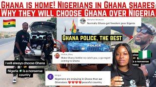 GHANA IS HOME AS NIGERIANS IN GHANA SHARES WHY THEY PREFER GHANA POLICE SERVICE OVER THEIRS!