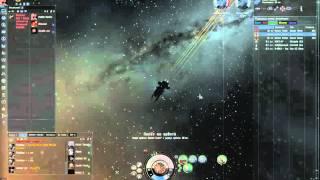 EVE ONLINE Миссия агентов 4 уровня Гуристас!!!  Бродячая команда!!! Хавк!