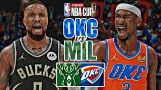 NBA CUP FINALS: BUCKS vs THUNDER | PS5 PRO GAMEPLAY (NBA 2K25) [4K UHD]