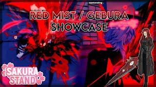 Red Mist / Gebura Showcase | Sakura Stand