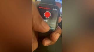 HOW TO RECORD VOICE MEMOS ON APPLE WATCH 2024