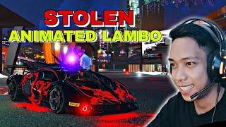 Stealing a "ANIMATED DRAGON LAMBORGHINI" In GANG BASE | GTA 5 (city of mercy)