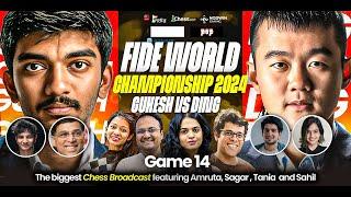 Ding vs Gukesh  | Game 14 | FIDE World Championship 2024 | Decider? | Ft.  Vishy, Suhani and Samay