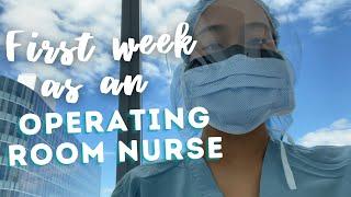 First Week As A New-Grad Nurse | Operating Room Nurse | Vlog 001