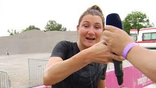München.tv-Reporterin probiert den Muddy Angel Run