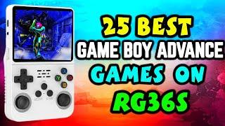 25 Best GBA (GAME BOY ADVANCE) Games To Play On RG36S: Blast from the Past