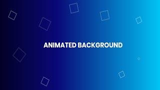 Animated Background with Pure CSS and Html | No Javascript no Jquery