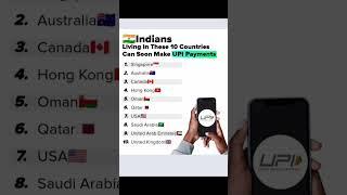 As per NPCI accounts like NRE/NRO #shorts with international mobile numbers can transact using UPI.