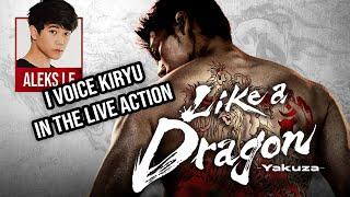 I voice KIRYU in the Live Action LIKE A DRAGON: YAKUZA Show!