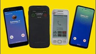 Incoming Call Samsung J7 vs Samsung LaFleur vs Galaxy S7 vs Sams A50