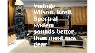 Blown away by a Wilson Watt/Puppy, Krell. Spectral, Nakamichi system