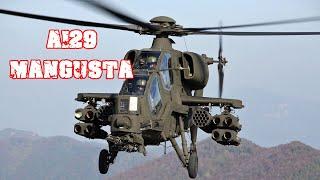 Agusta A129 Mangusta - The First attack helicopter designed and built entirely in Western Europe