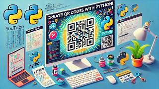 Create Stunning QR Codes with Python – Full Guide & Documentation Walkthrough! (2025) #PythonQRcode