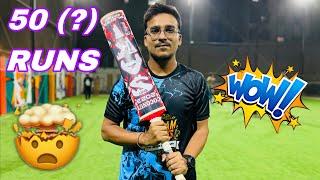 I Scored Fastest Fifty In Indoor Cricket  | Unbelievable Hitting !! 