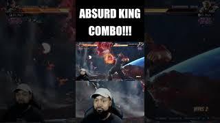 Absurd King Combo! #tekken8 #tekken #lilmajin