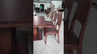 Bàn ăn gỗ Óc Chó - Hoàn thiện nội thất gỗ Óc Chó 0923 982 999 #yennoithatgooccho #noithatgooccho