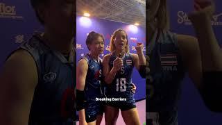 Ajcharaporn gets emotional and cries  | Women’s VNL Championship 2023