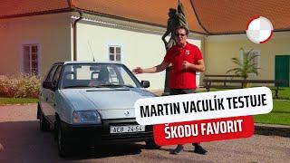 Martin Vaculík za volantem Škody Favorit: Nejen vzpomínky na dědečka