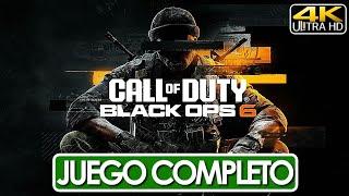 CALL OF DUTY BLACK OPS 6 Juego Completo Español Campaña Completa (4K 60FPS) ️ SIN COMENTARIOS