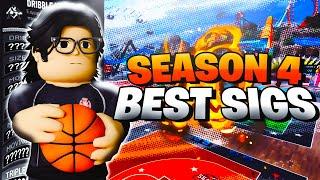 SEASON 4 BEST DRIBBLE MOVES/SIGS AND JUMPSHOT ! | Rh2 The Journey