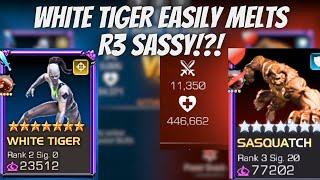 Melting R3 Sasquatch With White Tiger | Battlegrounds