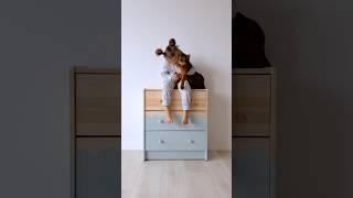 Покраска детского комода из IKEA красками Атури