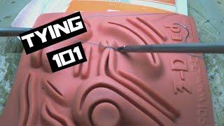 LAPAROSCOPIC SURGERY BASICS #1 |  TYING AN INTRACORPOREAL KNOT