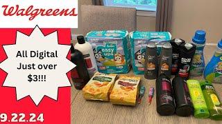 Walgreens All Digital - SUPER Easy & Cheap Deals - Less than $4!!!! 9/22/24 #walgreensdeals