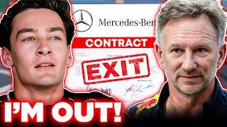 Russell LEAVES Mercedes Following Horner's BOMBSHELL Statement!