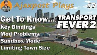 Transport Fever 2 : Get To Know : Keys, Mods, and Town Limits