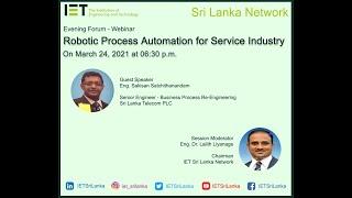 Lecture: Robotic Process Automation for Service Industry